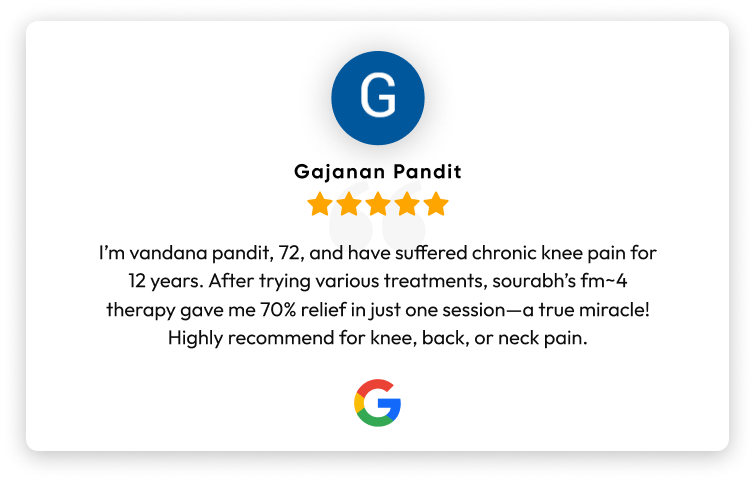 Client Google review