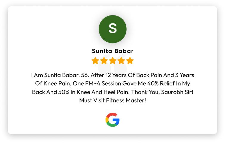 Client Google review